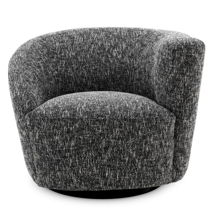 Swivel Chair Colin right cambon black