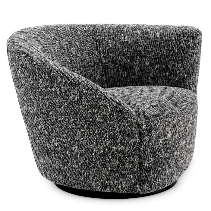 Swivel Chair Colin right cambon black