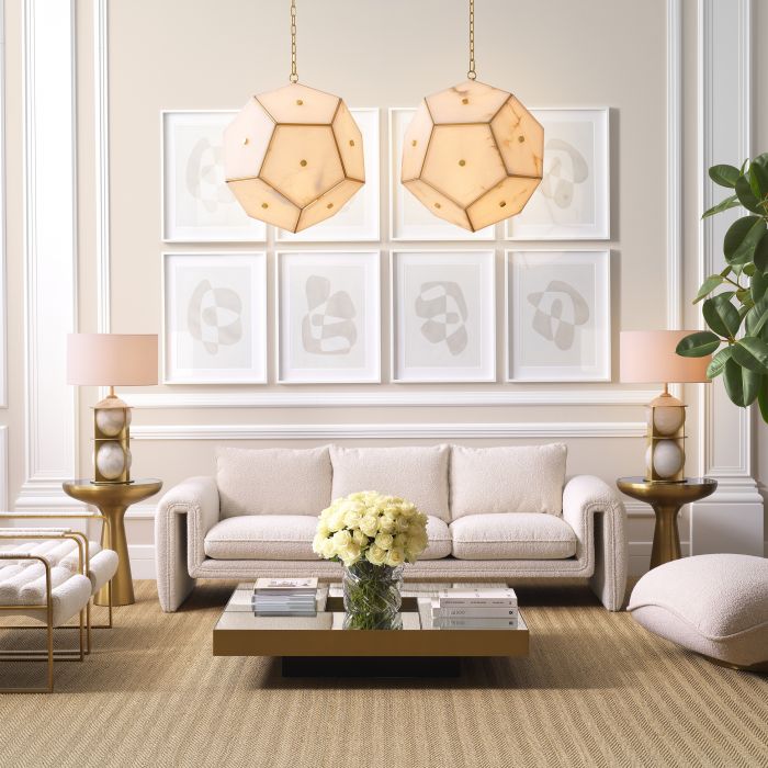 Sofa Tondo bouclé cream