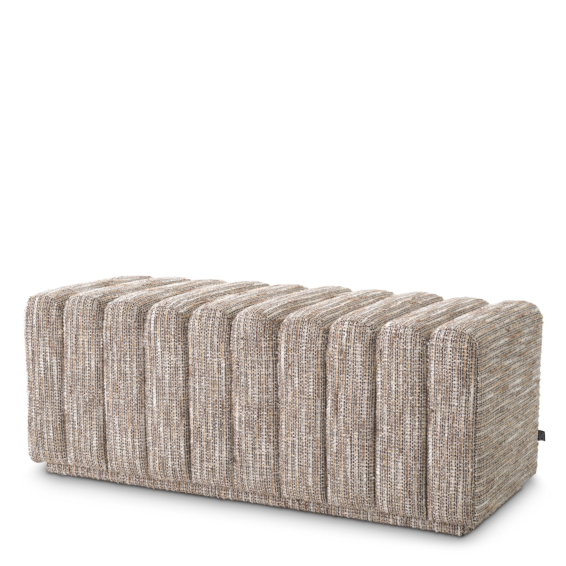 Deep Channel Stitched Bench Bente | Eichholtzmh.com