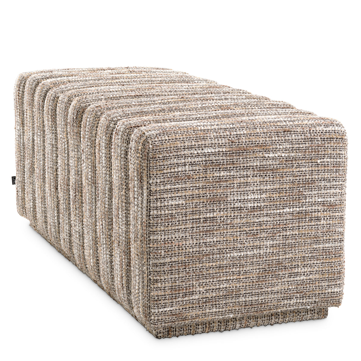 Deep Channel Stitched Bench Bente | Eichholtzmh.com