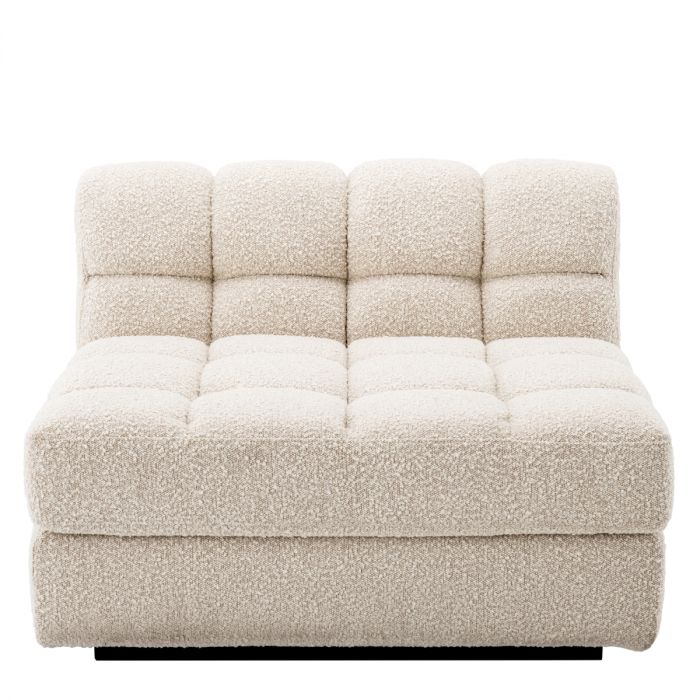 Modular Sofa Dean bouclé cream - Middle