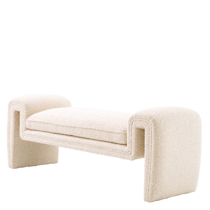 Bench Tondo S bouclé cream