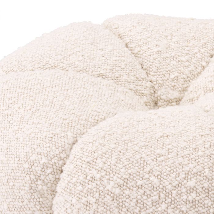 Stool Orchanic bouclé cream