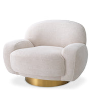 Curved Swivel Armchair Udine | Eichholtzmh.com