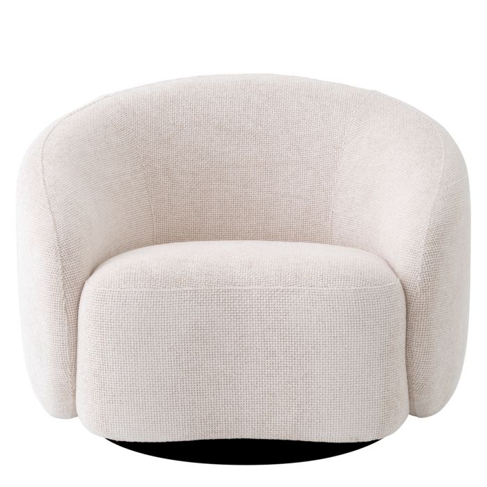 Swivel Chair Amore lyssa off-white