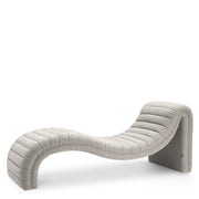 Gray Bouclé Chaise Longue Pioneer | Eichholtzmh.com