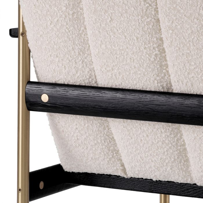 Chair Elan bouclé cream