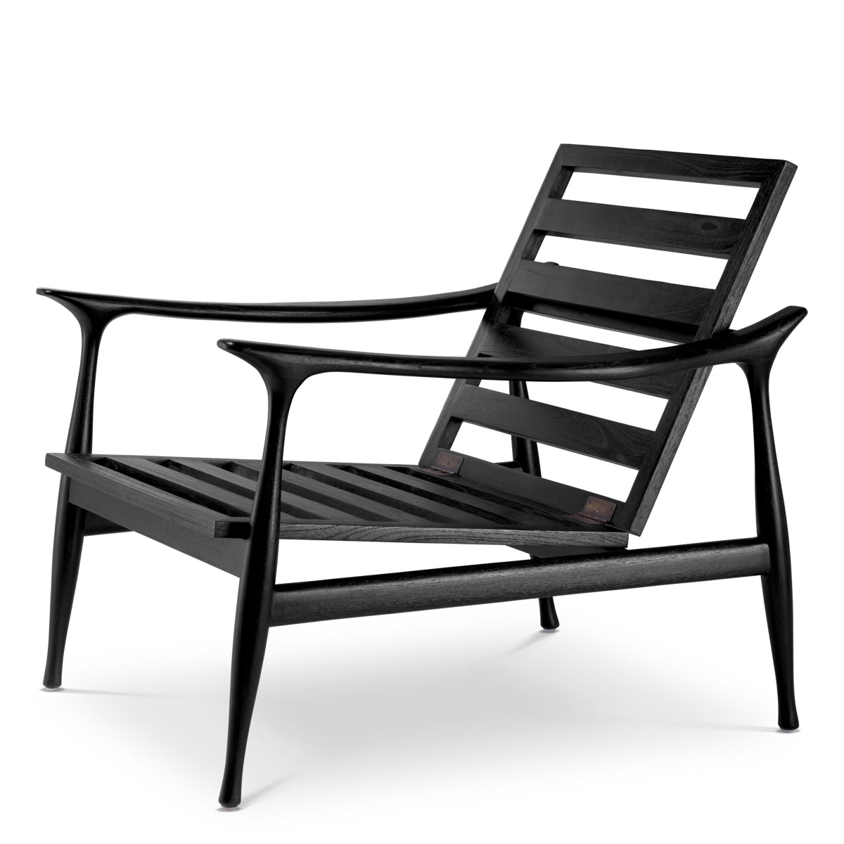 Wood Framed Bouclé Lounge Chair Manzo | Eichholtzmh.com