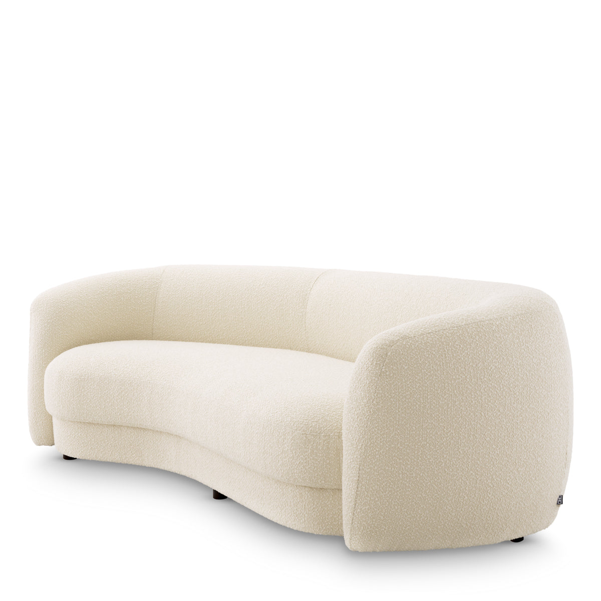 Boucle Curved Sofa Blaine | Eichholtzmh.com 