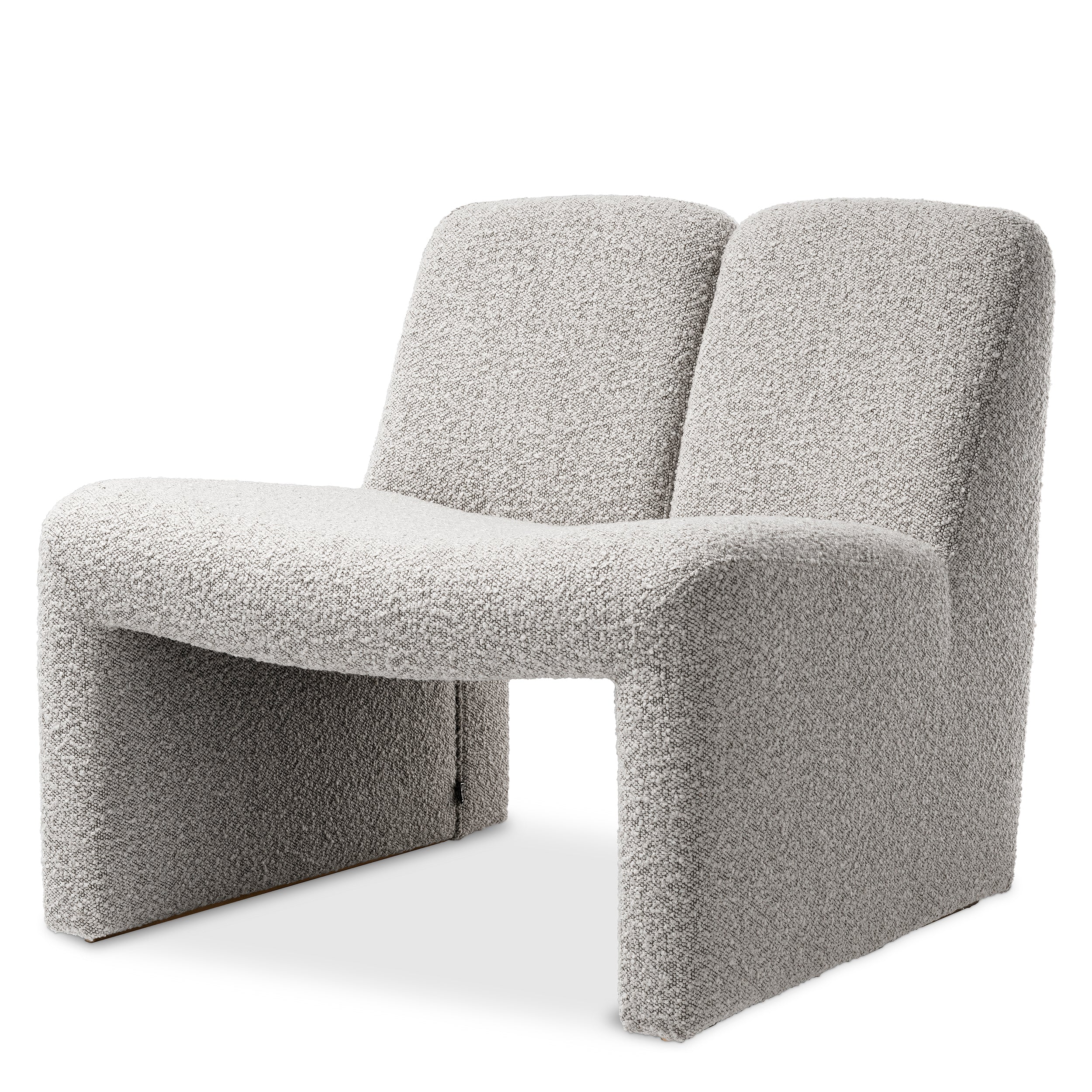 Bouclé Lounge Chair Macintosh | Eichholtzmh.com