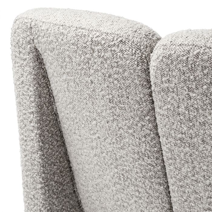 Chair Macintosh bouclé grey
