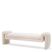 Luxurious Bouclé Bench L Tondo | Eichholtzmh.com