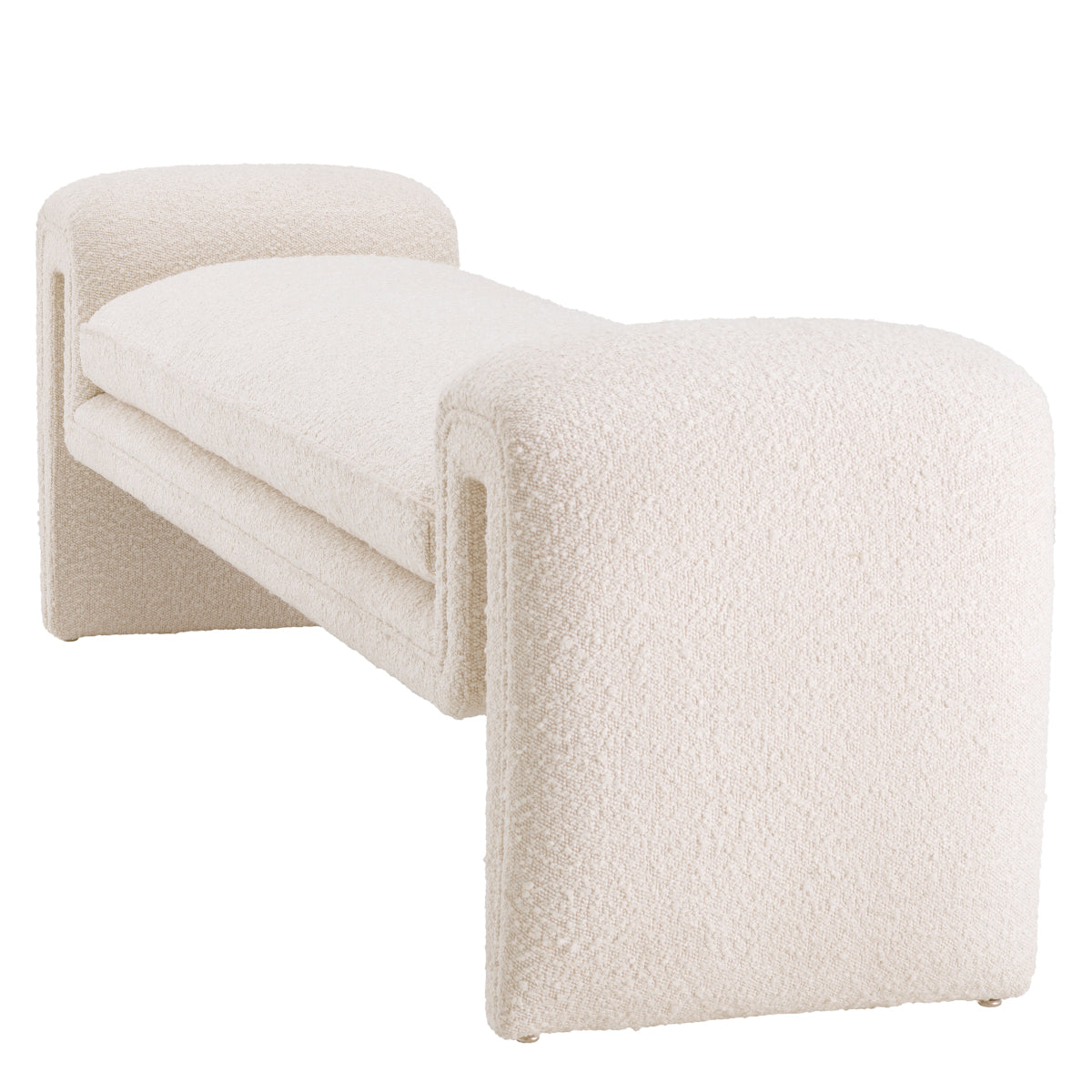 Luxurious Bouclé Bench L Tondo | Eichholtzmh.com
