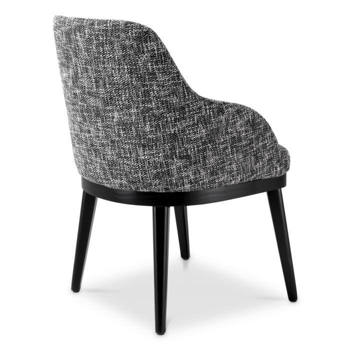Dining Chair Costa with arm cambon black