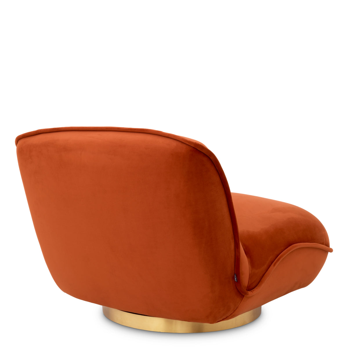 Orange Velvet Swivel Chair Relax | Eichholtzmh.com