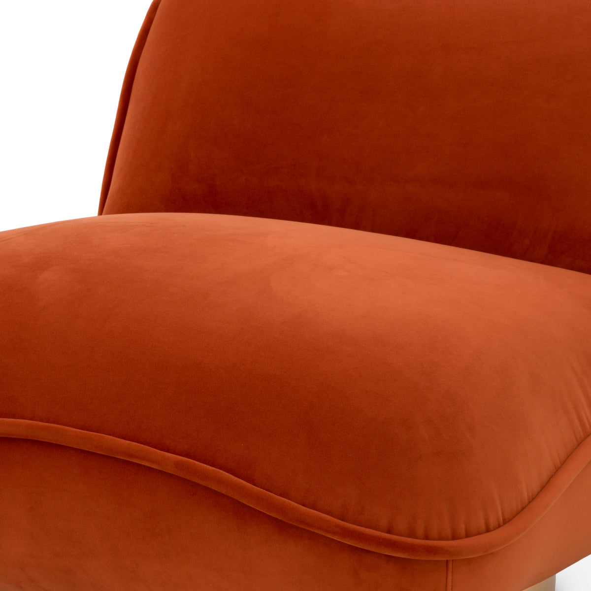 Orange Velvet Swivel Chair Relax | Eichholtzmh.com