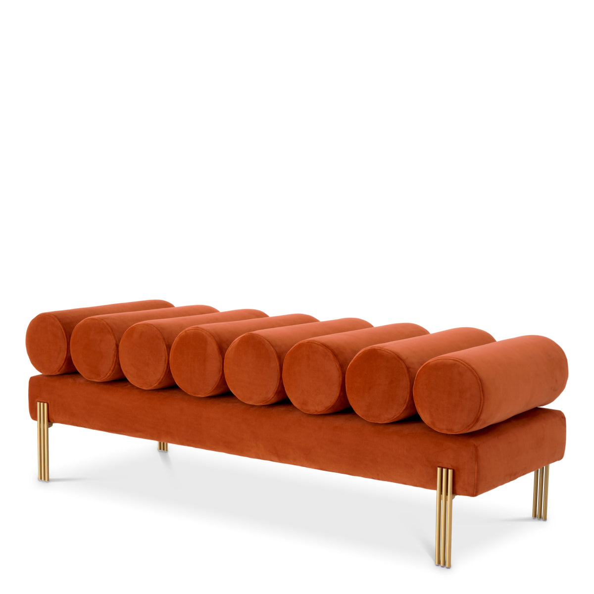 Velvet Art Deco Bench Oxley | Eichholtzmh.com