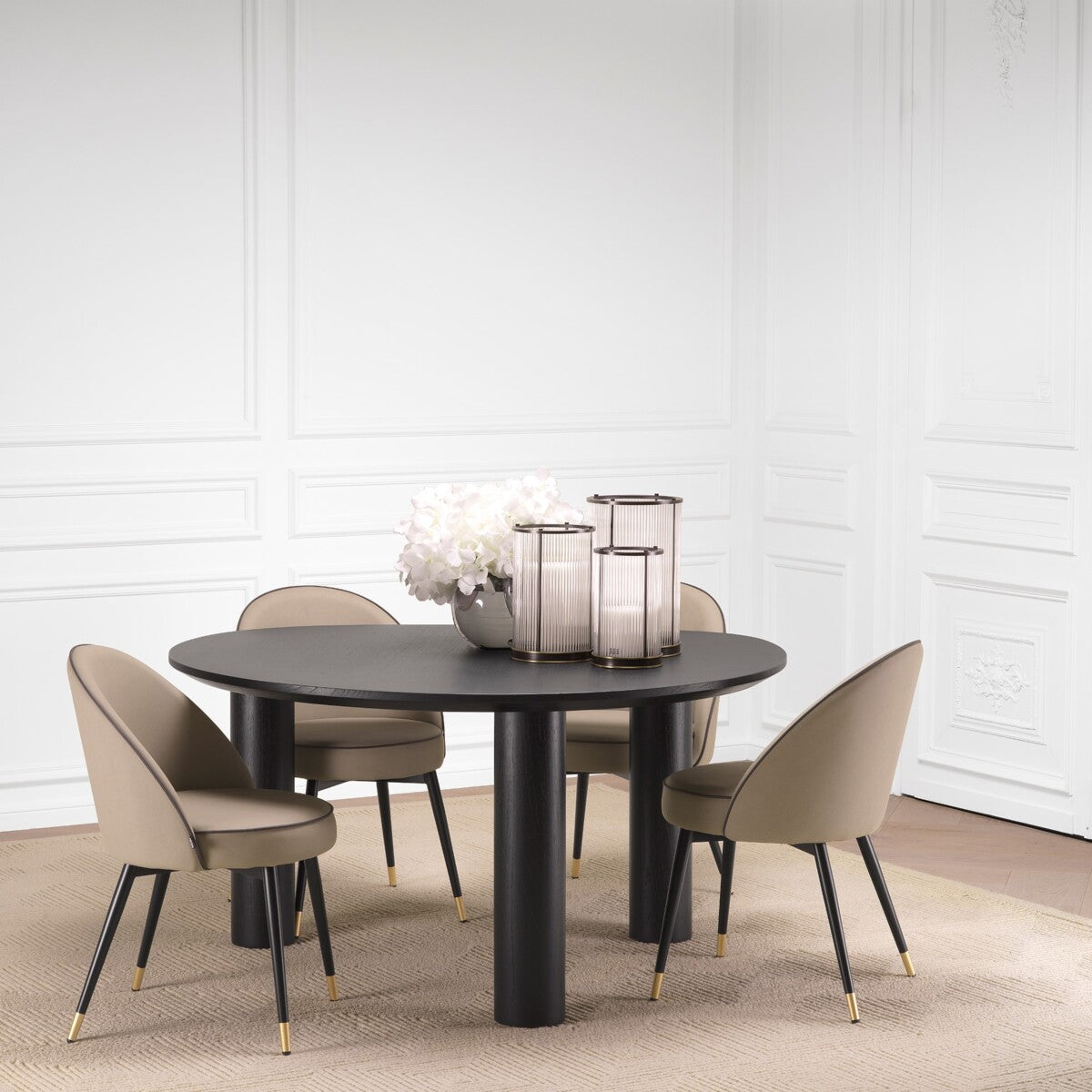Curved Back Dining Chair Set (2) Cooper | Eichholtzmh.com