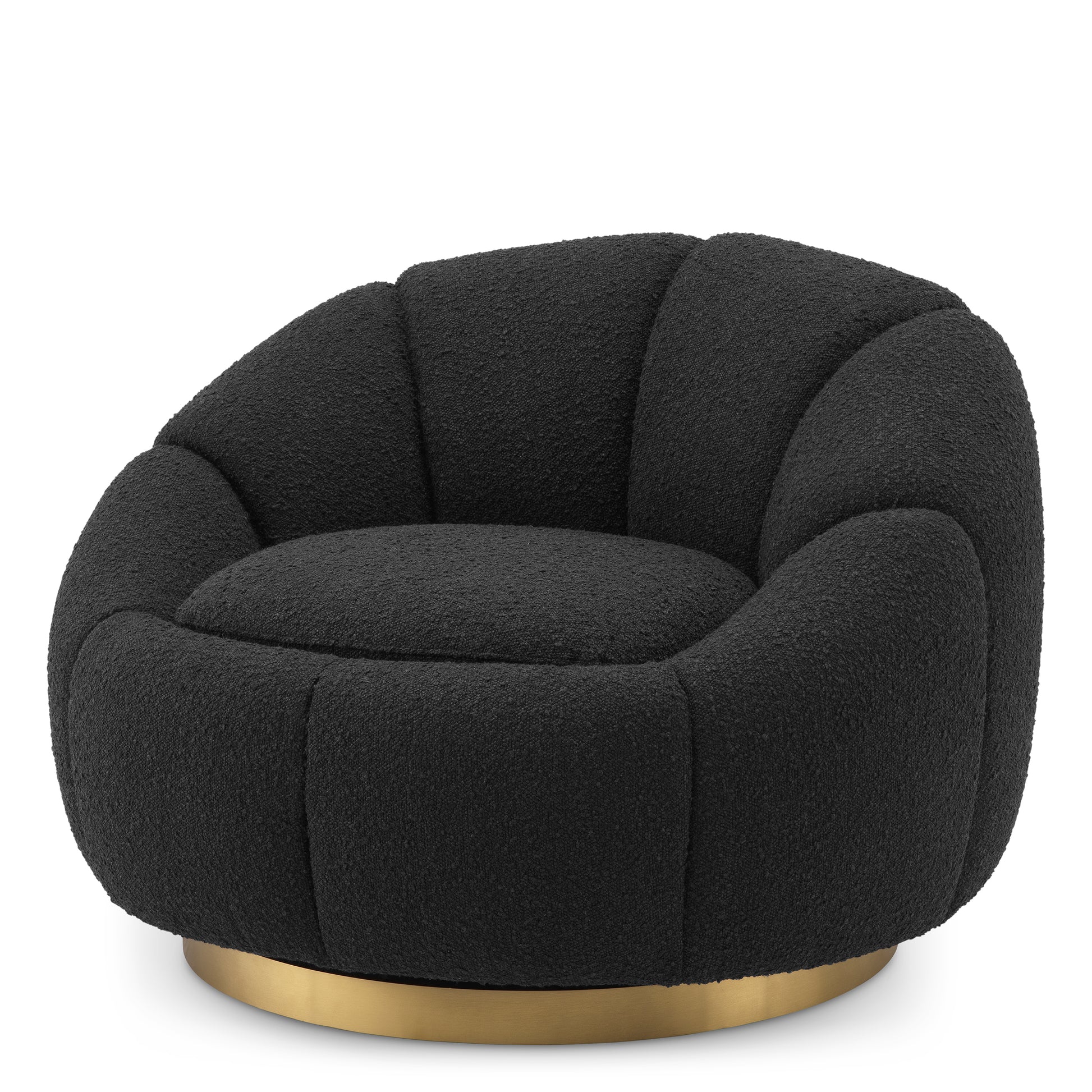 Boucle Swivel Chair Inger | Eichholtzmh.com