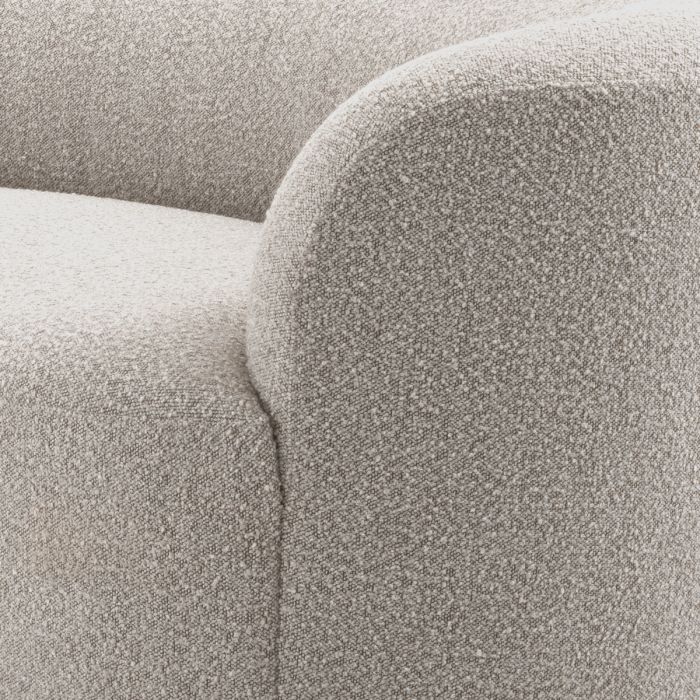 Sofa Morten bouclé grey