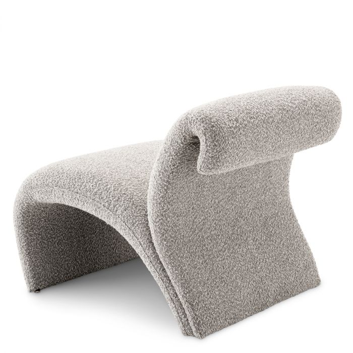 Chair Vignola bouclé grey