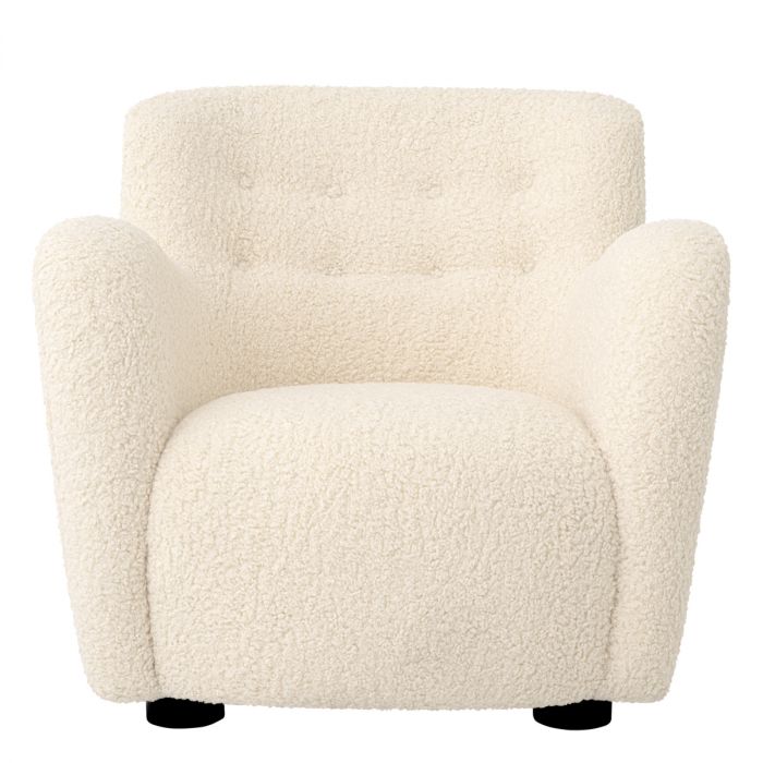 Chair Bixby faux shearling