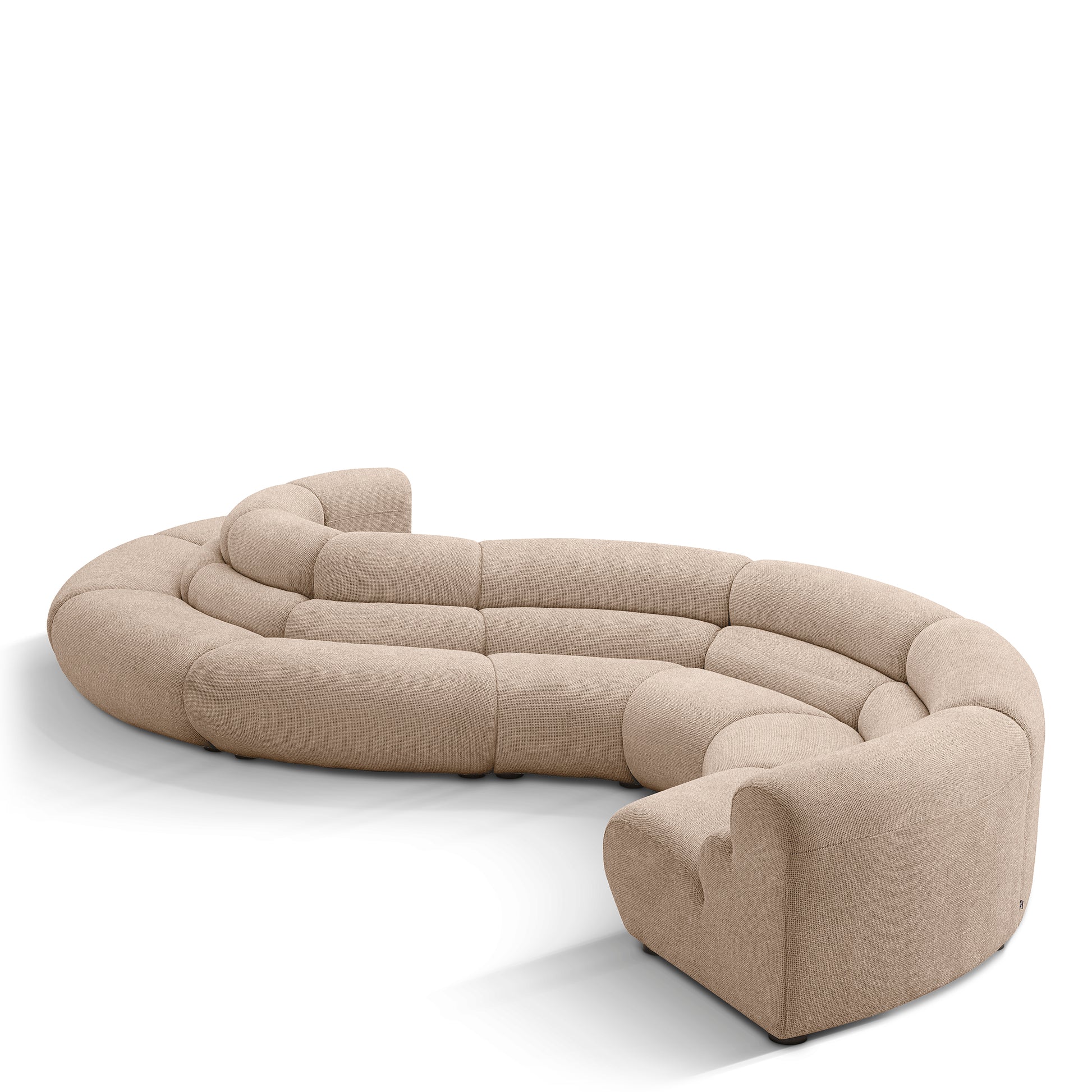 Inside Corner Beige Modular Sofa Lindau | Eichholtzmh.com