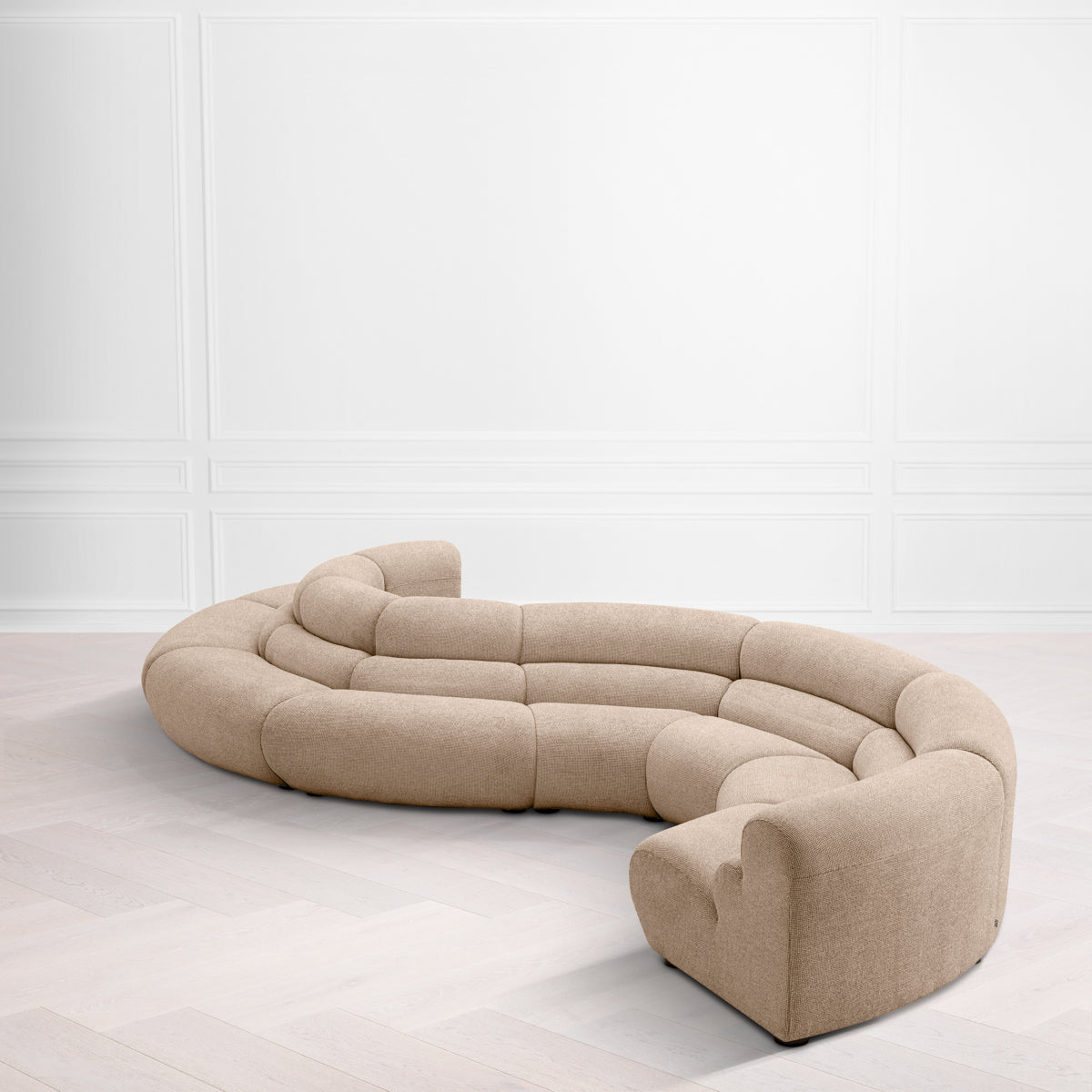 Inside Corner Beige Modular Sofa Lindau | Eichholtzmh.com