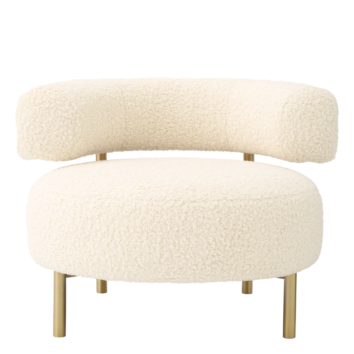 Curved Modern Lounge Chair Thompson | Eichholtzmh.com