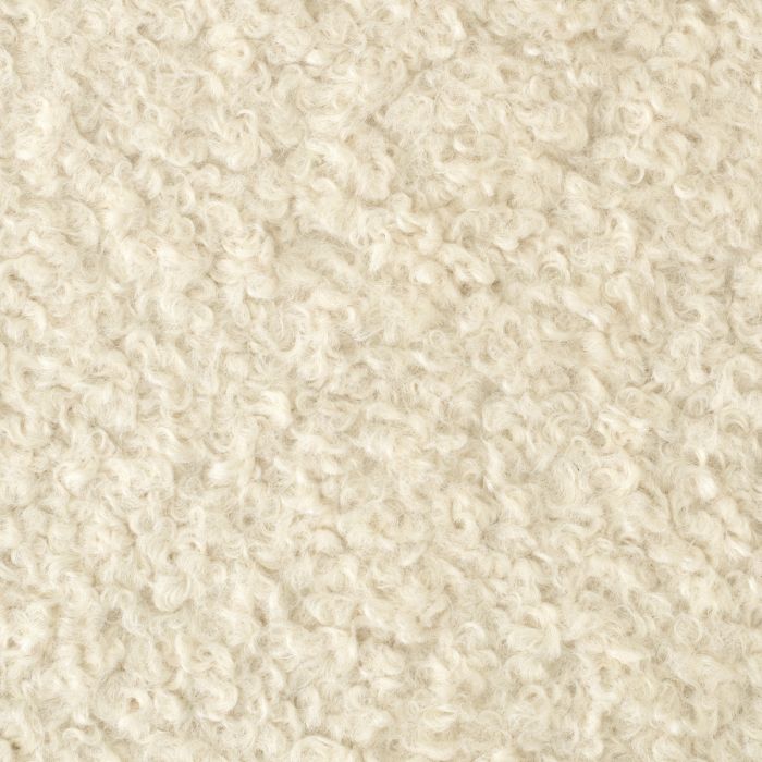 Chair Thompson faux shearling brushed brass finish