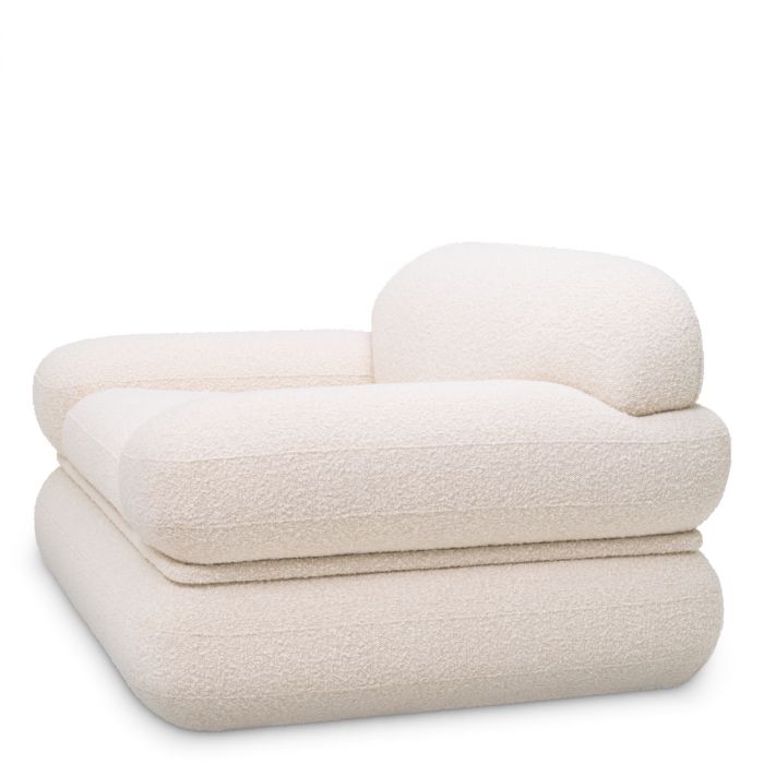 Chair Ménard bouclé cream