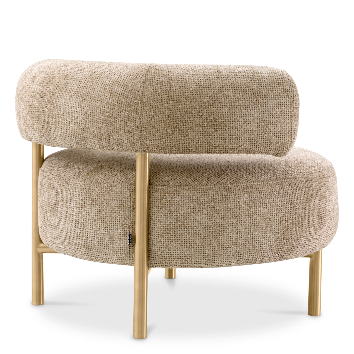 Curved Modern Lounge Chair Thompson | Eichholtzmh.com