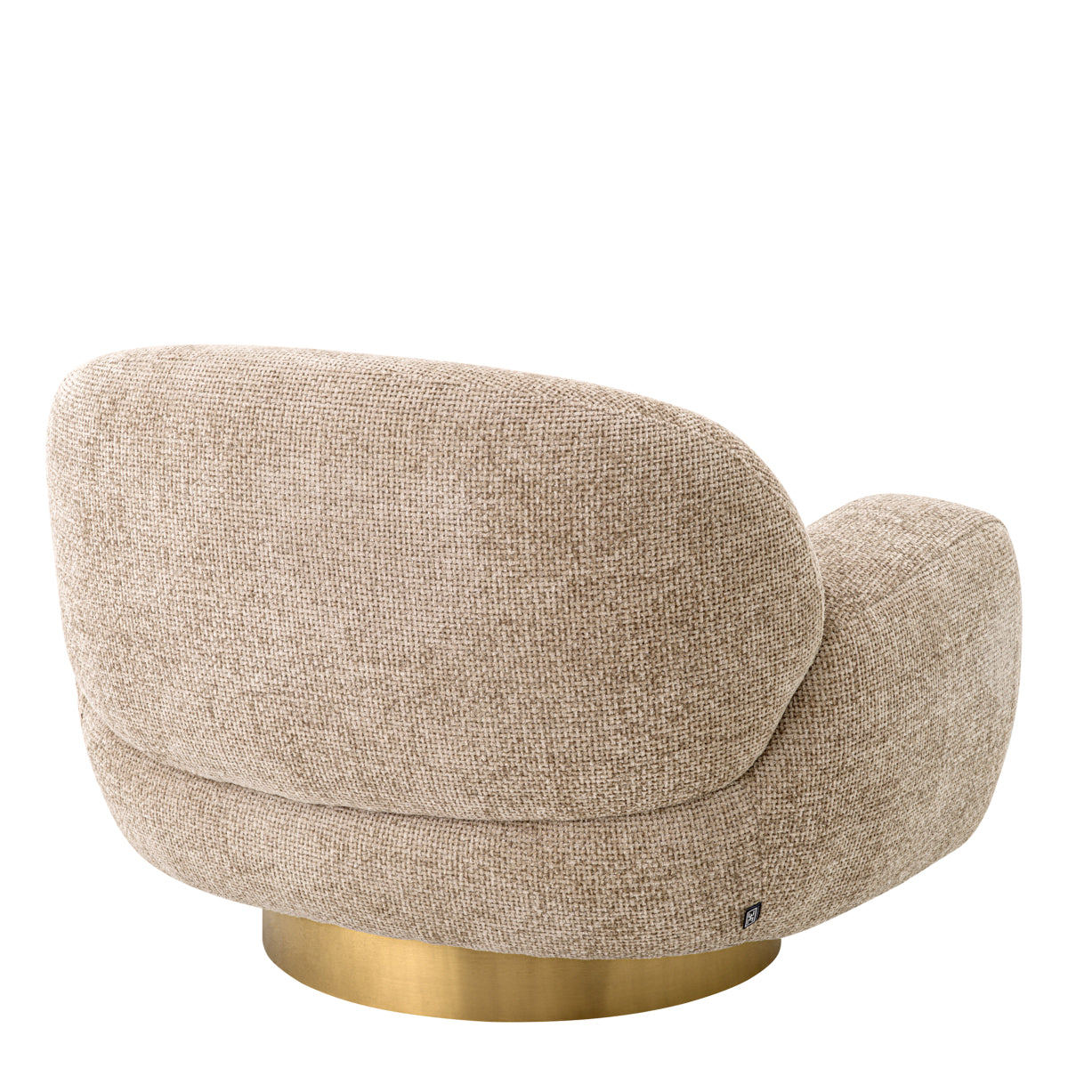 Curved Swivel Armchair Udine | Eichholtzmh.com