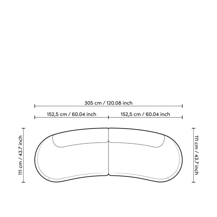 Sofa Björn S lyssa sand