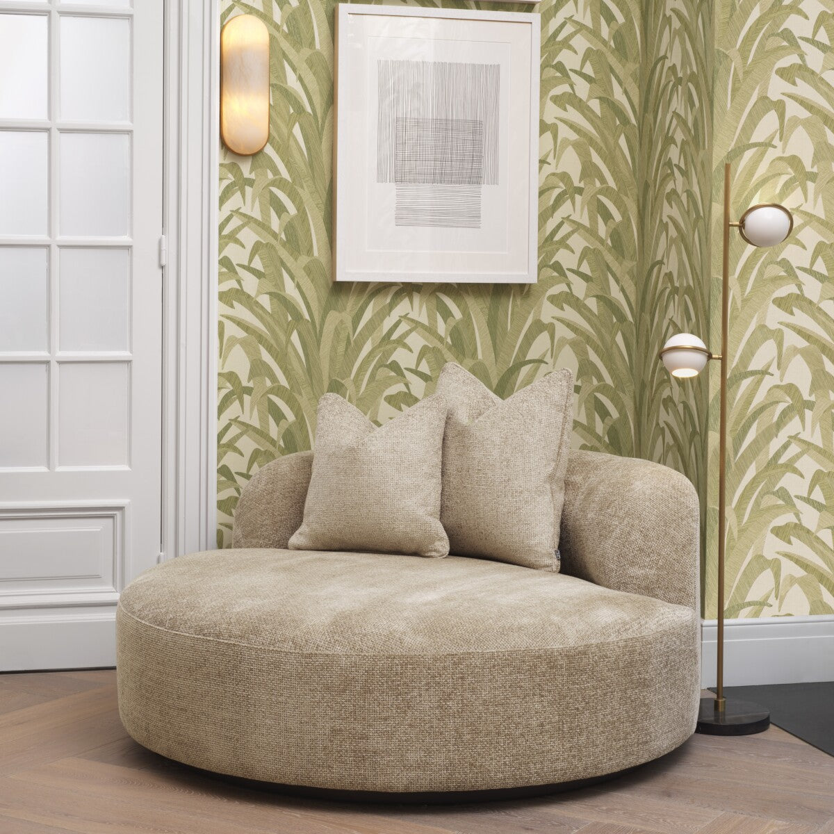 Modern Round Sofa Bjorn | Eichholtzmh.com 
