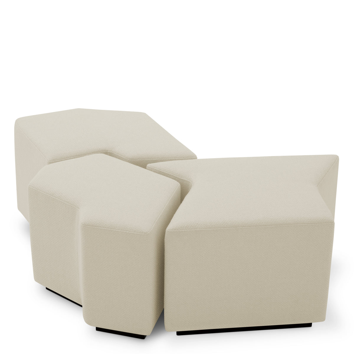 Rêve Cream Stools (3) Filbert | Eichholtzmh.com