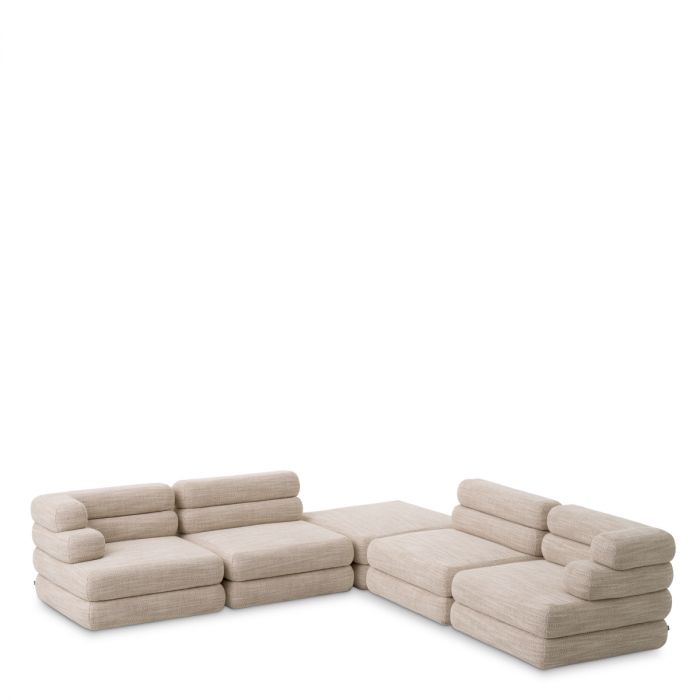 Modular Sofa Malaga skyward sand - Right