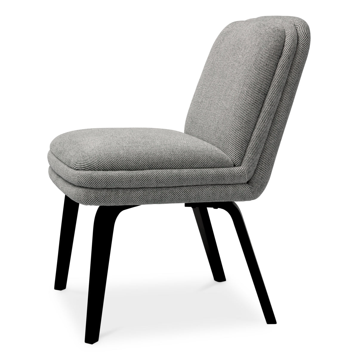 Gray Upholstered Dining Chair Lucia | Eichholtzmh.com