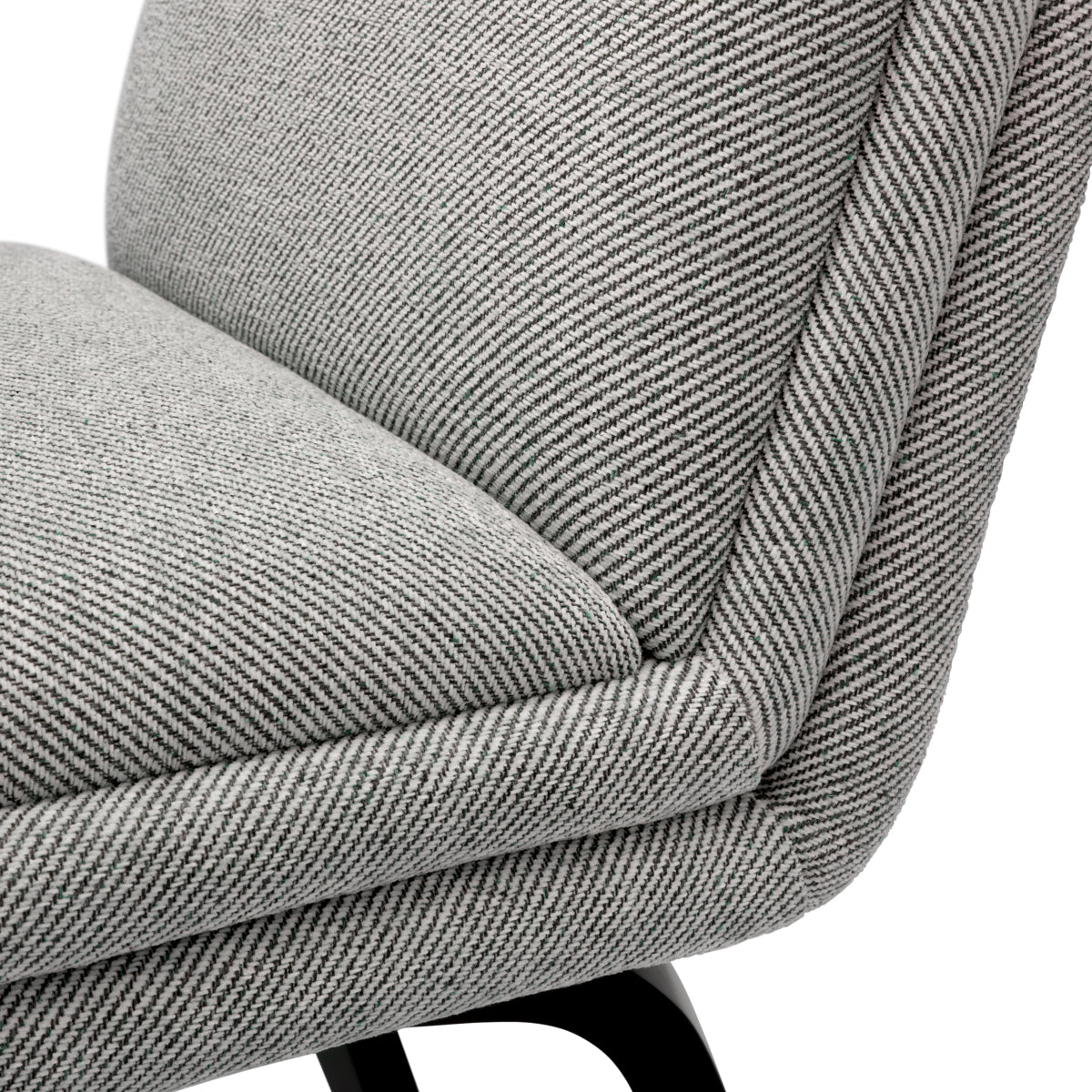 Gray Upholstered Dining Chair Lucia | Eichholtzmh.com
