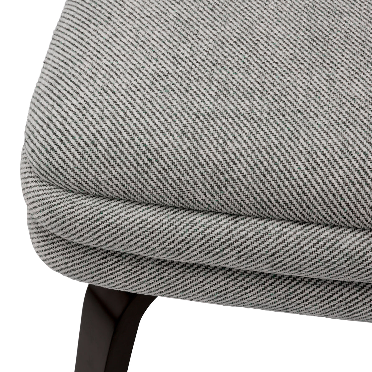 Gray Upholstered Dining Chair Lucia | Eichholtzmh.com