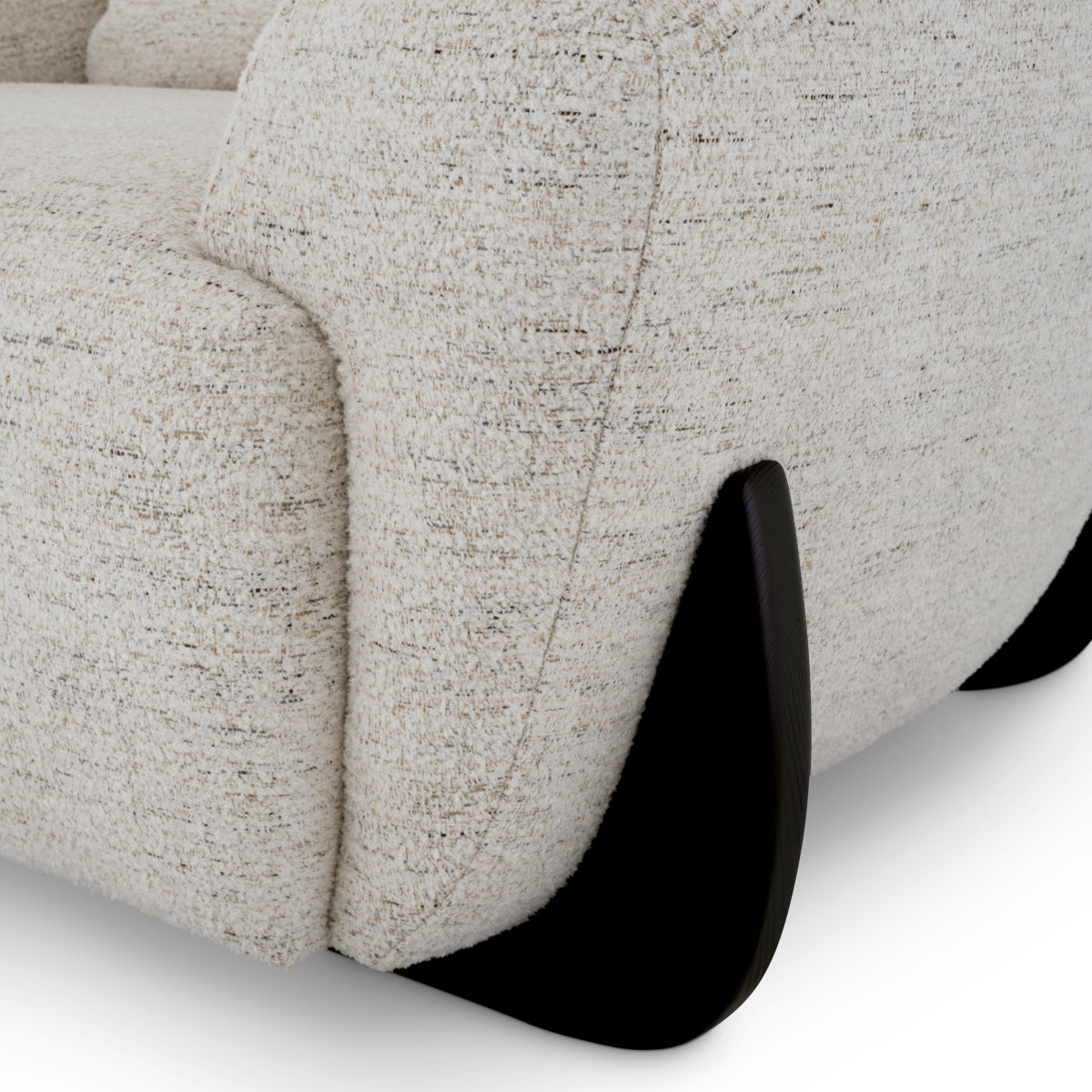 Curved Lounge Chair Siderno | Eichholtzmh.com