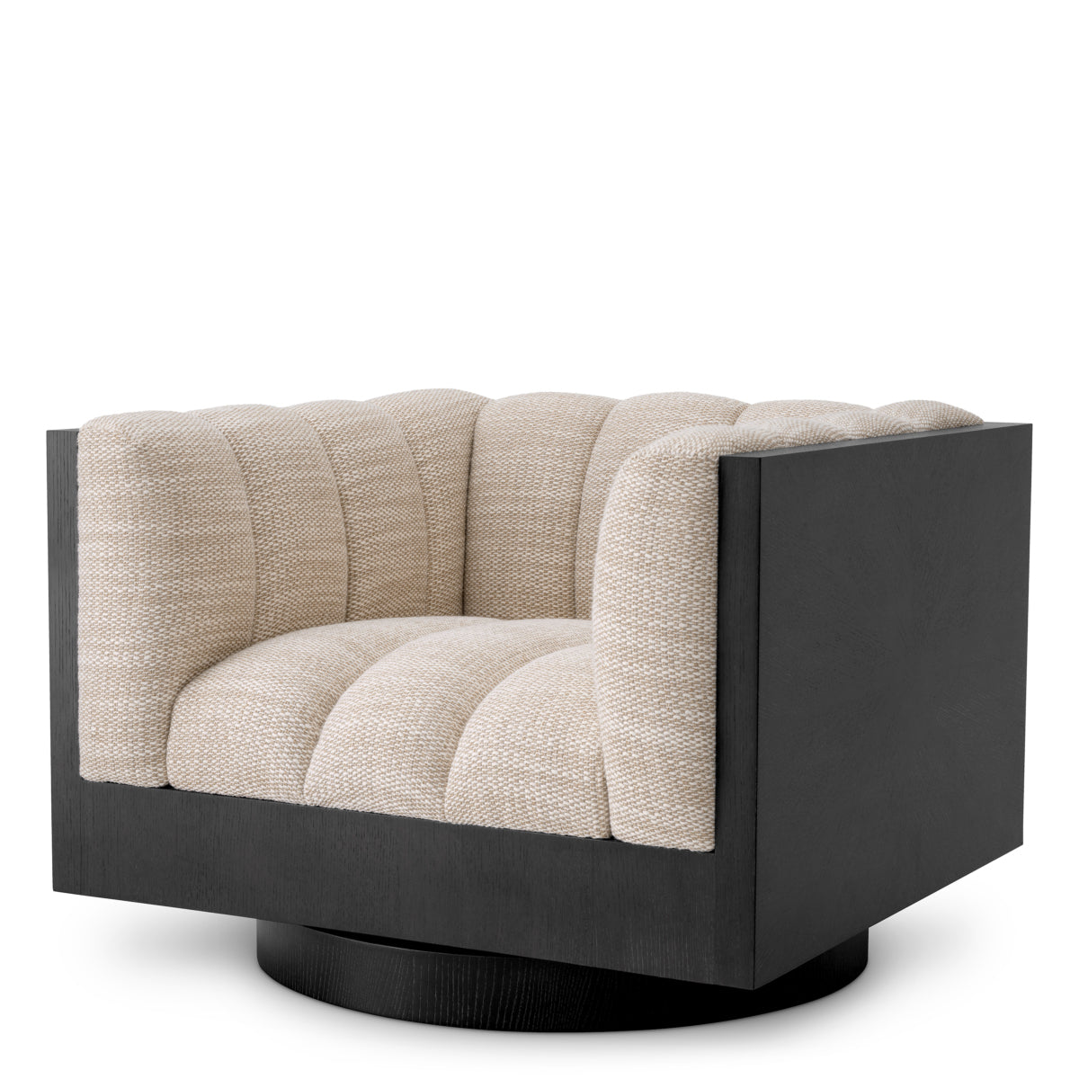 Sand Barrel Swivel Chair Davide | Eichholtzmh.com