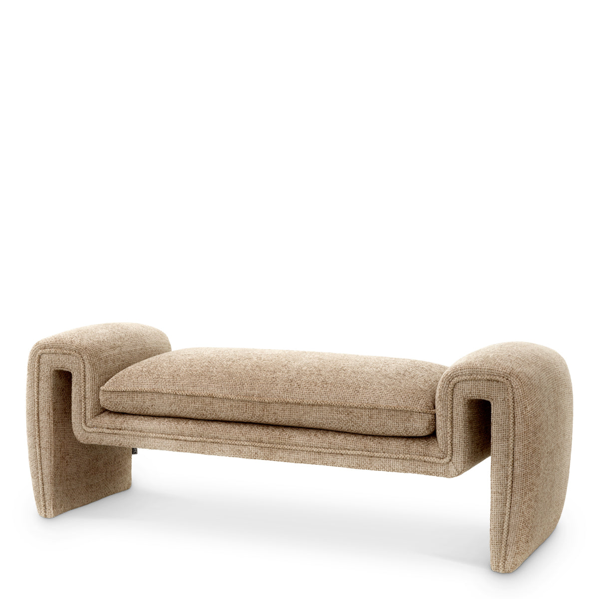 Free-form Upholstered Bench S Tondo | Eichholtzmh.com