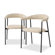 Bouclé Dining Chairs (2) Julio | Eichholtzmh.com