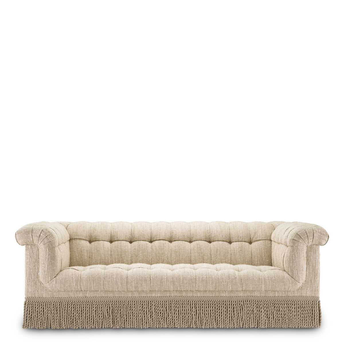 Boucle Tufted Fringe Sofa Dorantes | Eichholtzmh.com
