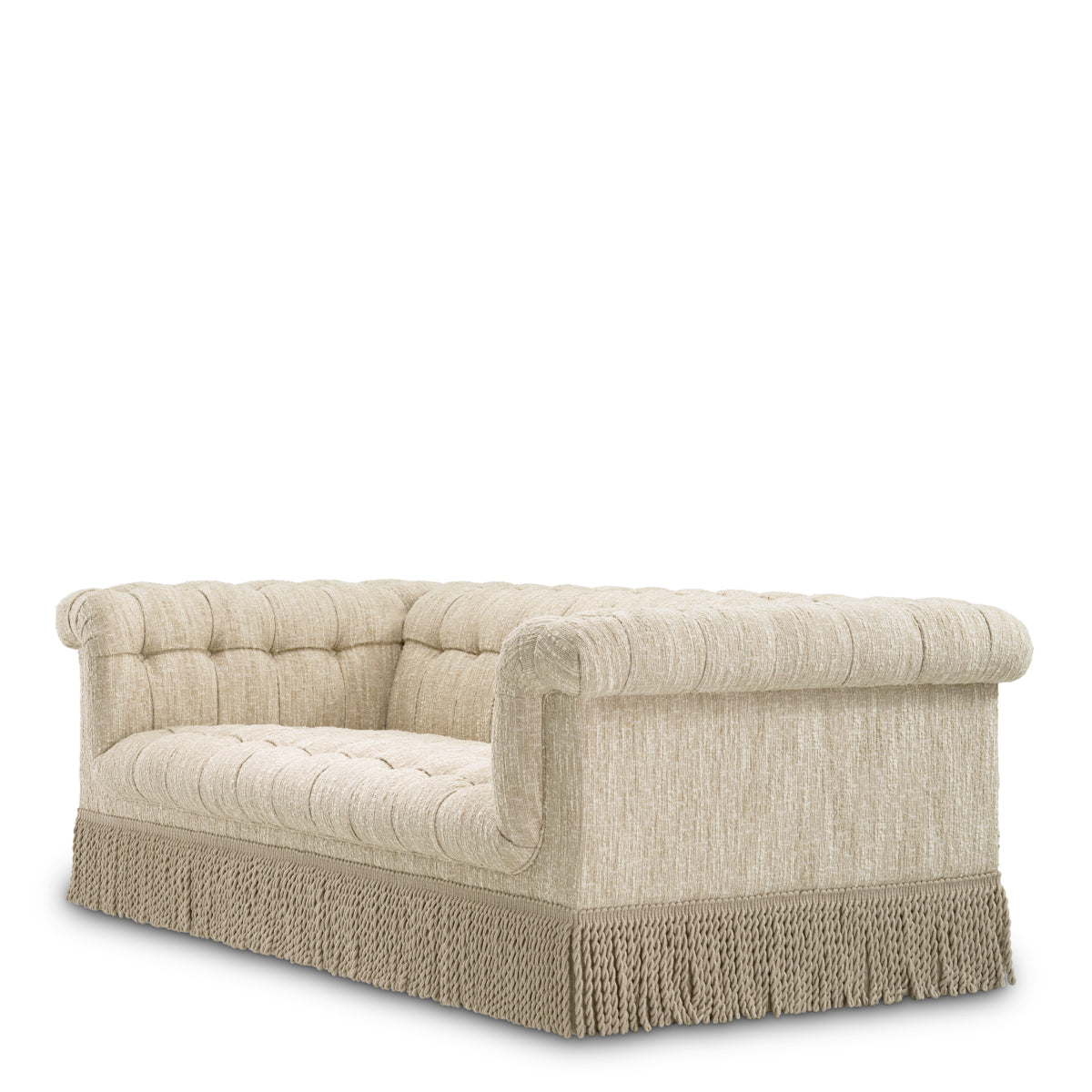 Boucle Tufted Fringe Sofa Dorantes | Eichholtzmh.com