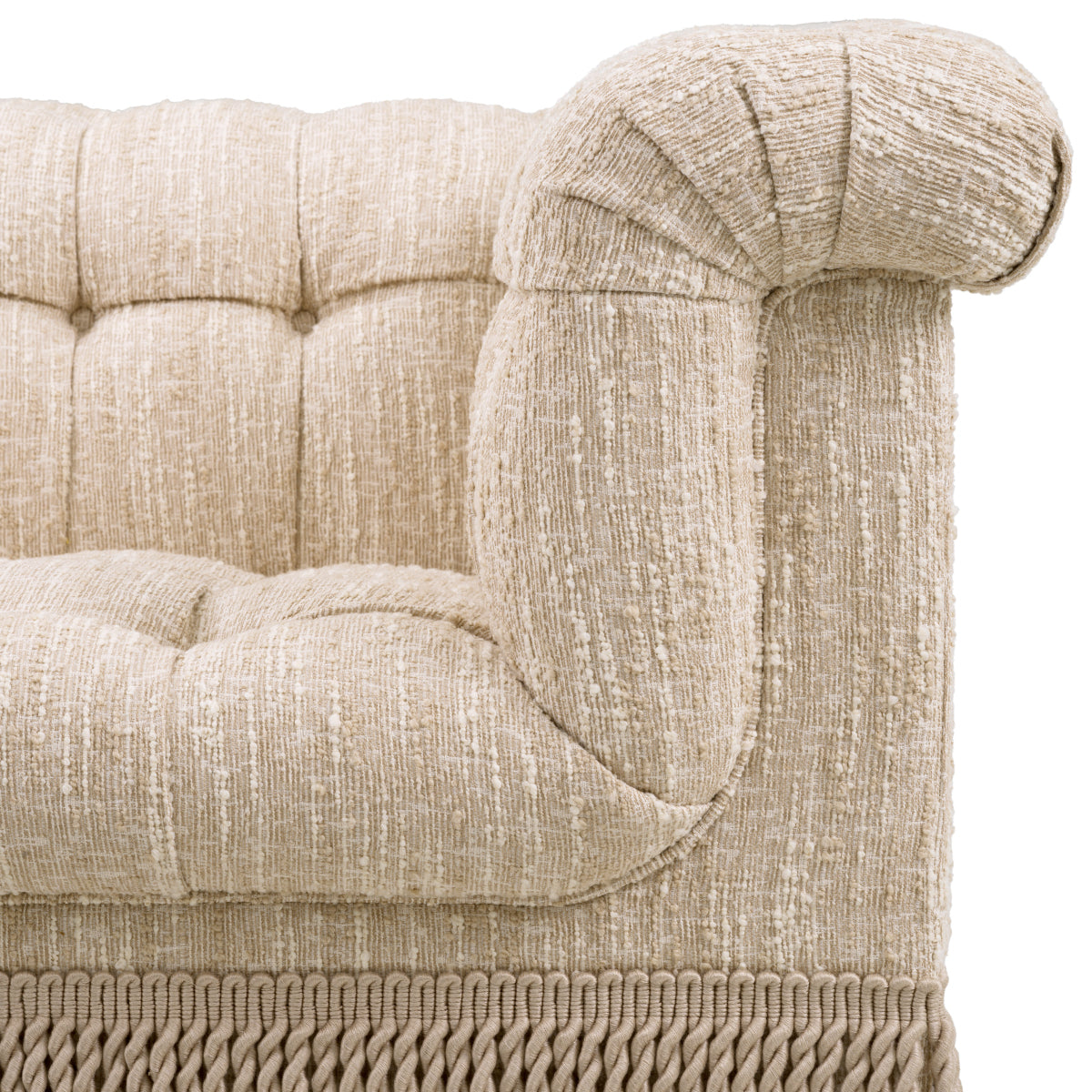 Boucle Tufted Fringe Sofa Dorantes | Eichholtzmh.com