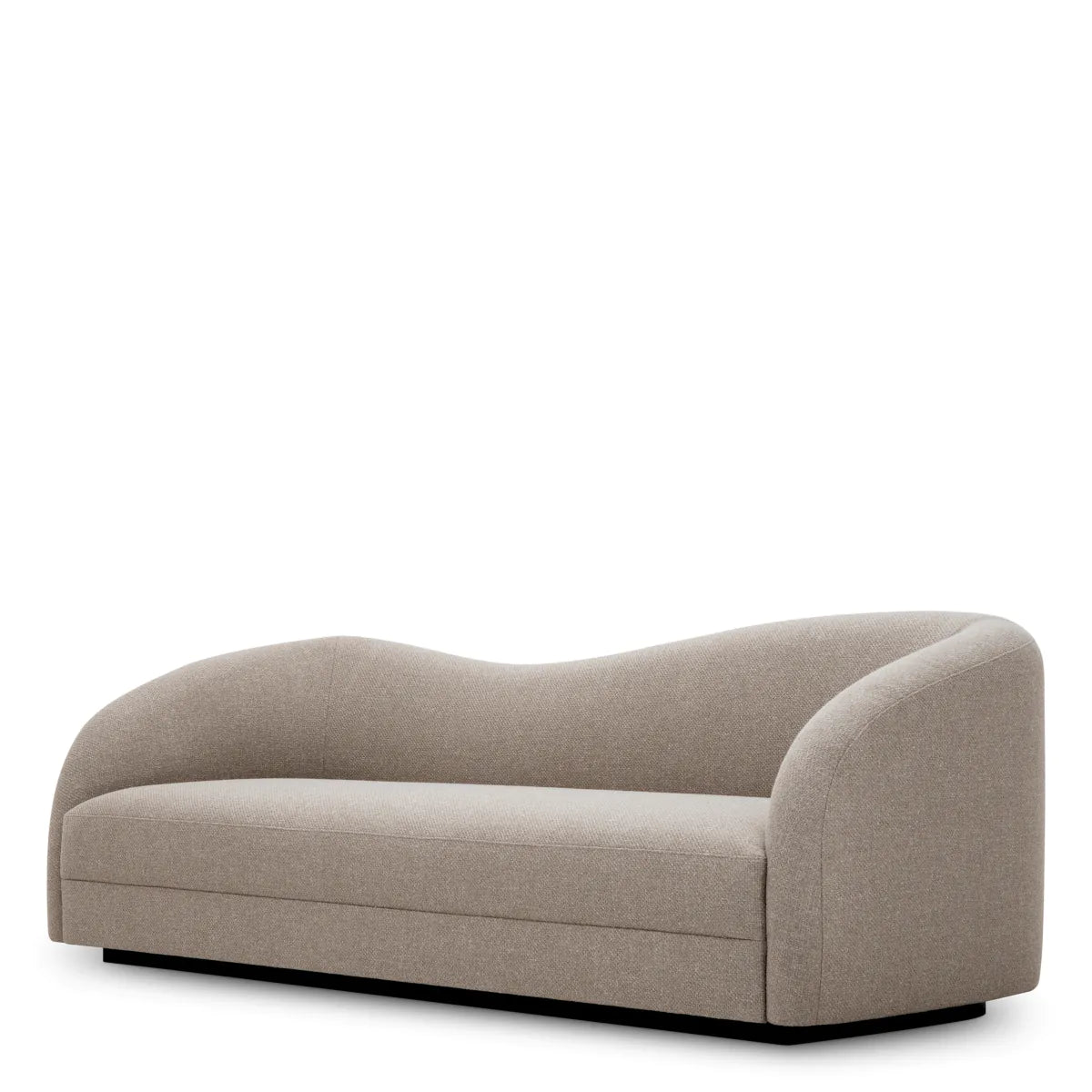 Greige Curved Sofa Divisadero | Eichholtzmh.com