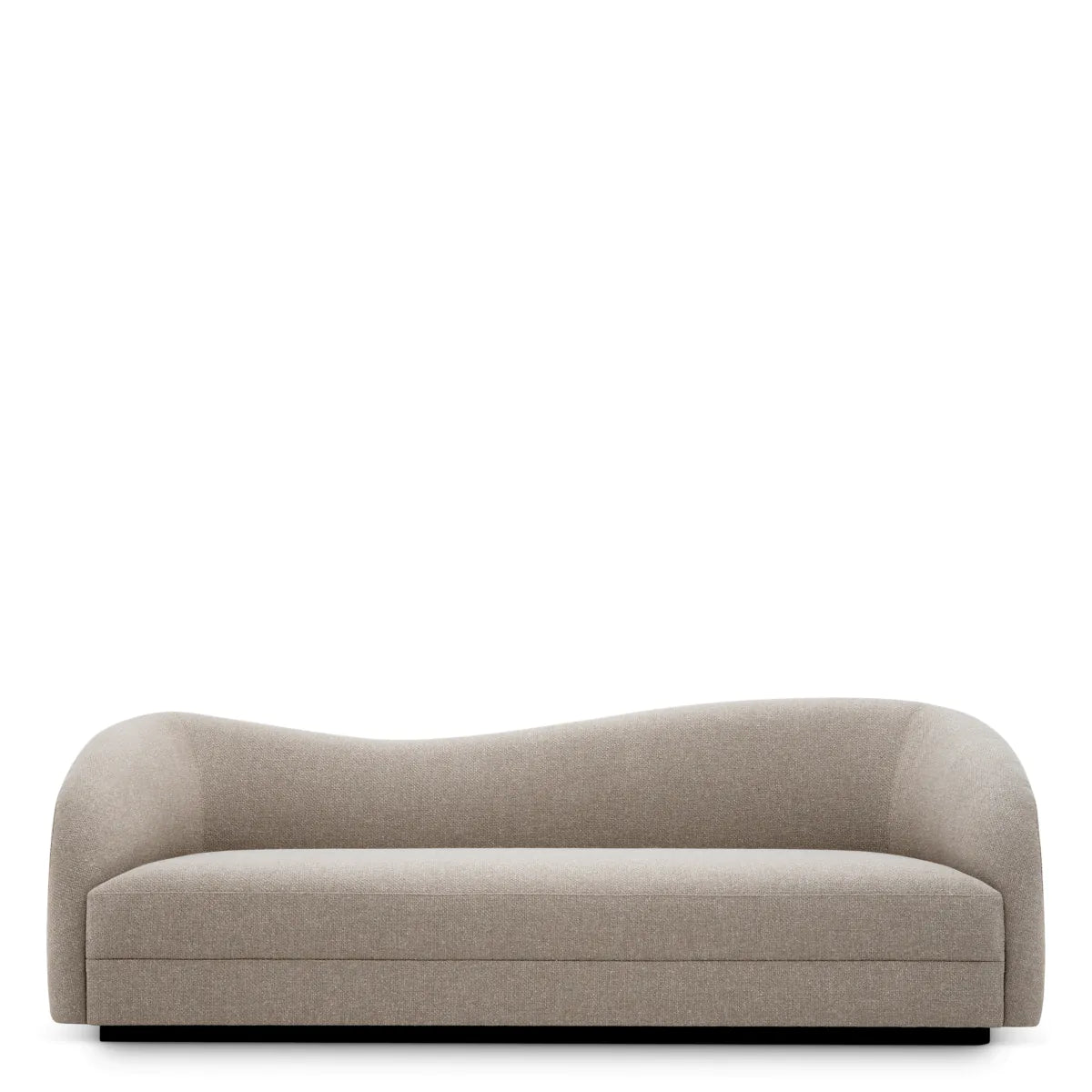 Greige Curved Sofa Divisadero | Eichholtzmh.com